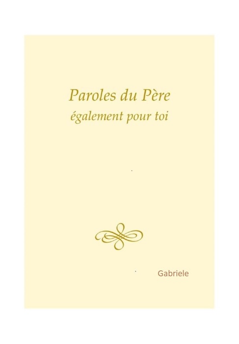 Paroles du Père
