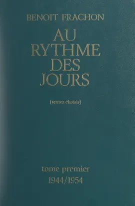 Read: Au rythme Book des jours (1). 1944-1954