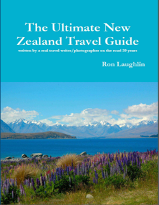 The Ultimate New Zealand Travel Guide - Ron Laughlin Cover Art