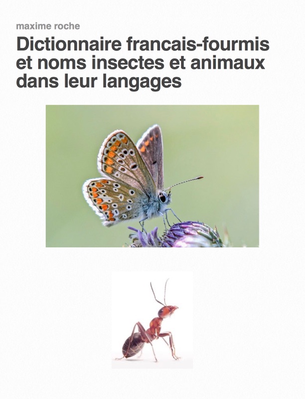 Dictionnaire francais-fourmis