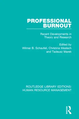 Read: Professional Burnout Book