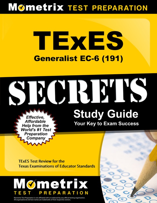 TExES (191) Generalist EC-6 Exam Secrets Study Guide