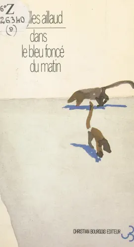 Read: Dans le Book bleu foncé du matin