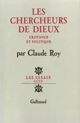 Read: Les Chercheurs de Book dieux. Croyance et politique