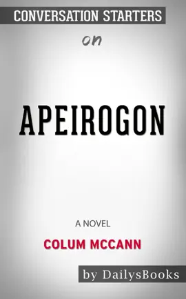 Apeirogon: A Novel by Colum McCann: Conversation Starters