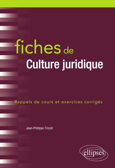 Fiches de Culture juridique