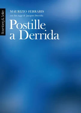 Read: Postille a Book Derrida