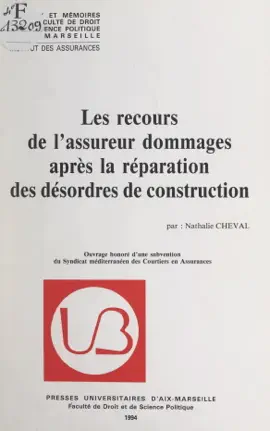 Read: Les recours de l'assureur dommages après la réparation des Book désordres de construction