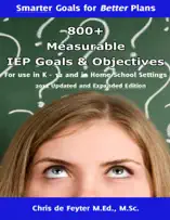 800+ Measurable IEP Goals and Objectives