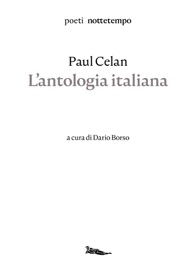 L'antologia italiana - Paul Celan