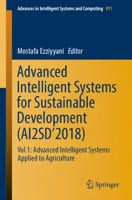 Read: Advanced Intelligent Systems for Sustainable Development (AI2SD’2018) Book