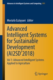Advanced Intelligent Systems for Sustainable Development (AI2SD’2018) - Mostafa Ezziyyani