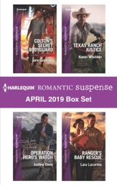 Harlequin Romantic Suspense April 2019 Box Set - Jane Godman, Justine Davis, Karen Whiddon & Lara Lacombe