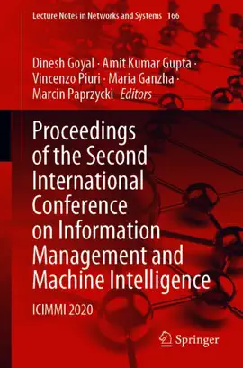 Read: Proceedings of the Second International Conference on Information Management and Machine Intelligence Book