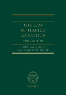Read: Book The Law of Higher Education