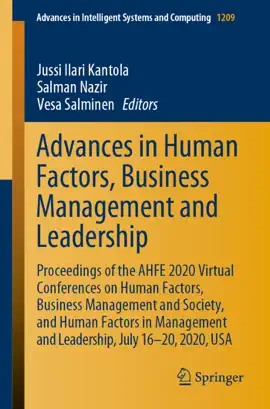 Read: Advances in Human Book Factors, Business Management and Leadership