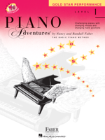 Nancy Faber & Randall Faber - Piano Adventures  Level 1 - Gold Star Performance Book artwork