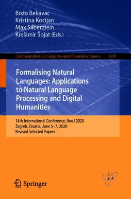 Read: Formalising Natural Book Languages: Applications to Natural Language Processing and Digital Humanities