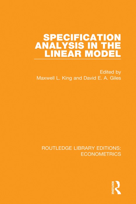 Specification Analysis in the Linear Model