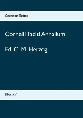 Read: Cornelii Taciti Annalium Book