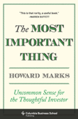 The Most Important Thing - Howard Marks