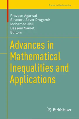 Read: Advances in Book Mathematical Inequalities and Applications