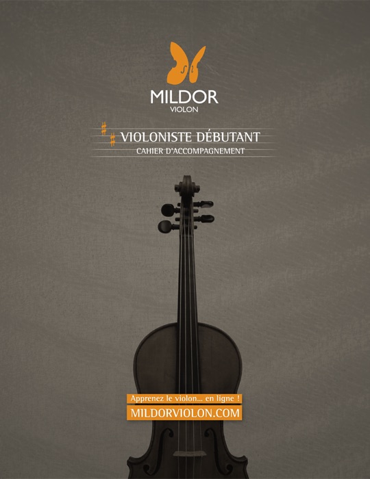 Violoniste débutant - Cahier d'accompagnement