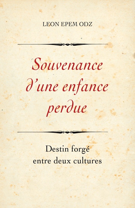 Souvenance d'une enfance perdue