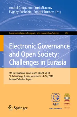 Read: Electronic Governance Book and Open Society: Challenges in Eurasia
