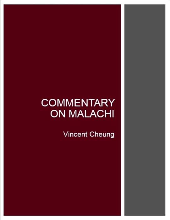 Commentary On Malachi