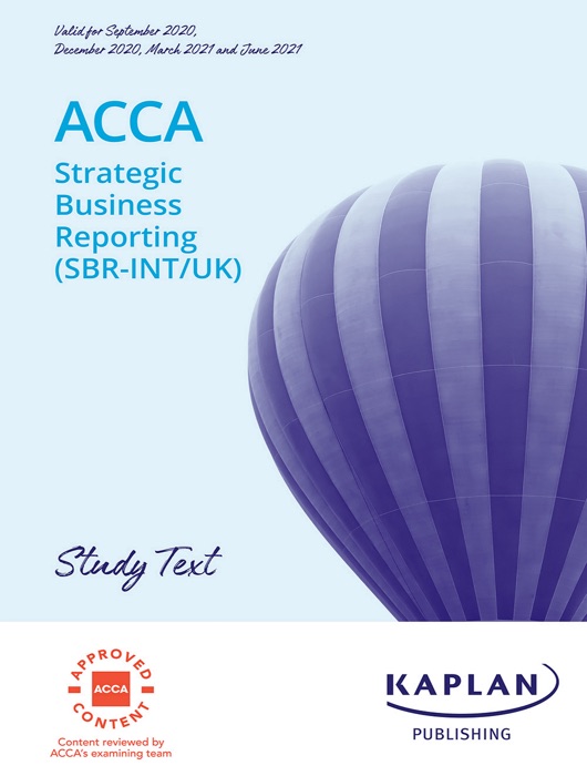 ACCA - Strategic Business Reporting (SBR – INT/UK)
