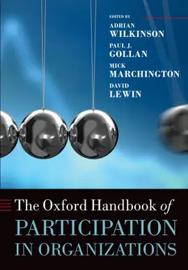 Read: The Oxford Handbook of Participation in Book Organizations