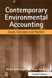 Contemporary Environmental Accounting - Stefan Schaltegger & Roger Burritt