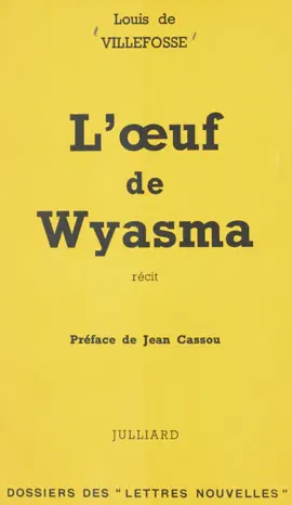 Read: Book L'œuf de Wyasma
