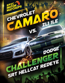 Chevrolet Camaro ZL1 1LE vs. Dodge Challenger SRT Hellcat Redeye - Jaxon Hayes