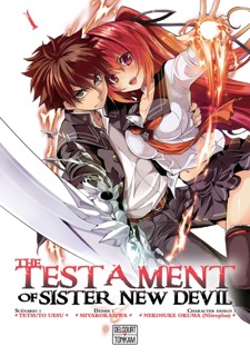 The Testament of sister new devil T01 by Tetsuto Uesu, Nekosuke Okuma(Nitroplus) & Miyakokasiwa