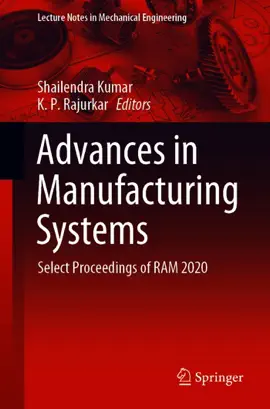 Read: Advances in Manufacturing Systems Book