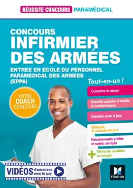 Read: Book Réussite concours - Infirmier des armées -Entrée en école du personnel paramédical des armées (EPPA)