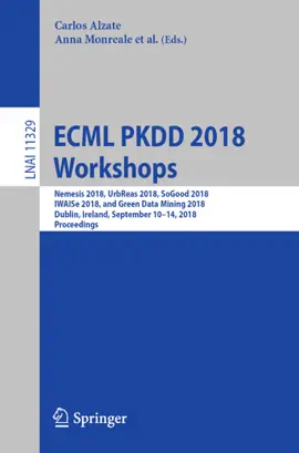Read: Book ECML PKDD 2018 Workshops