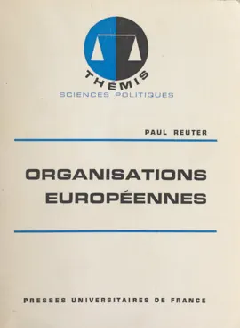 Read: Organisations européennes Book