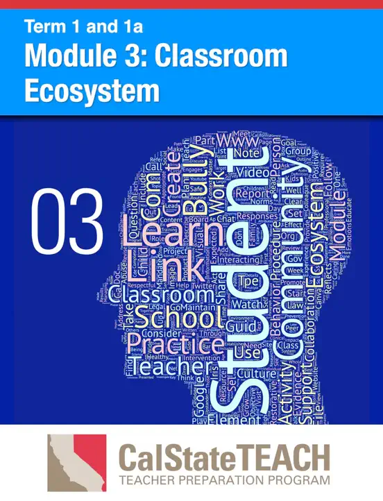 Module 3: Classroom Ecosystem