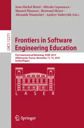 Read: Frontiers in Book Software Engineering Education