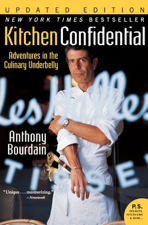 Kitchen Confidential - Anthony Bourdain Cover Art