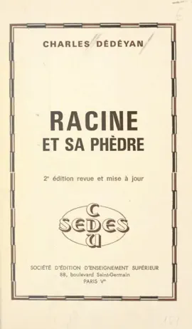 Read: Book Racine et sa Phèdre