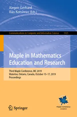 Read: Maple in Mathematics Education Book and Research