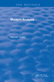 Modern Analysis (1997) - Kenneth Kuttler
