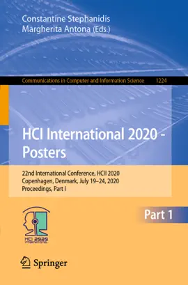 Read: HCI International 2020 - Book Posters