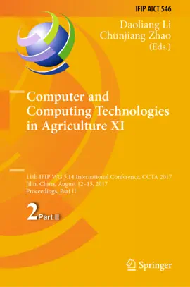 Read: Computer Book and Computing Technologies in Agriculture XI