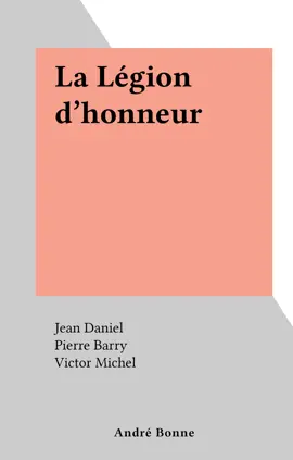 Read: La Book Légion d'honneur