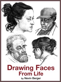 Book Drawing Faces From Life - Nevin Berger